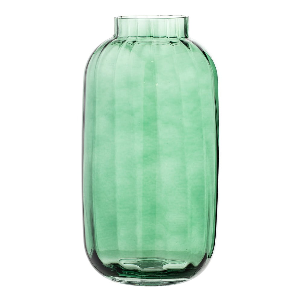 Vază din sticlă Bloomingville Amy, verde Bloomingville imagine 2022