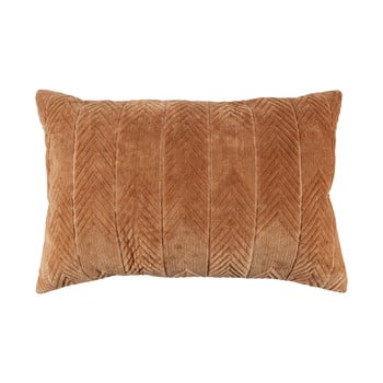 Pernă decorativă woood fallon toffee, 40 x 60 cm, maro caramel