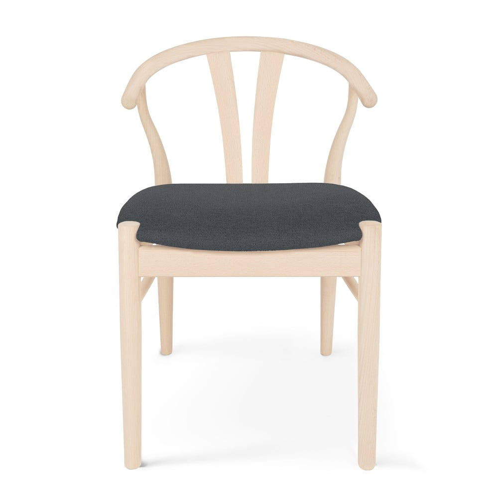 Scaun de dining negru/în culoare naturală Frida – Hammel Furniture