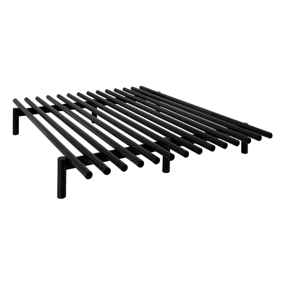 Cadru pat din lemn de pin Karup Design Pace Black, 140 x 200 cm, negru bonami.ro