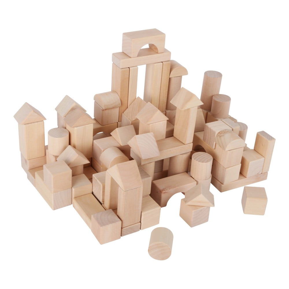 Cuburi din lemn Legler Blocks In A Bag bonami.ro