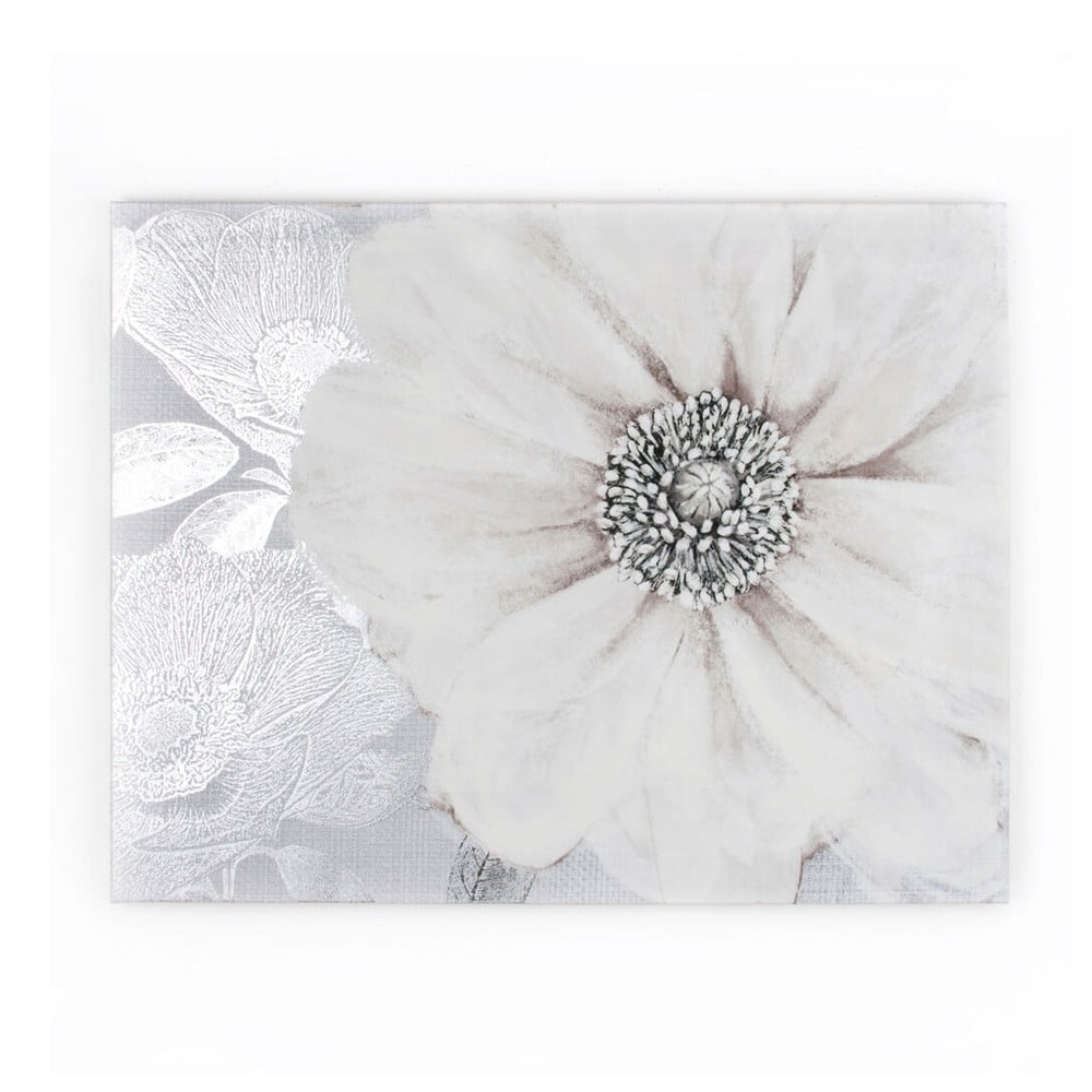 Poza Tablou Graham & Brown Grey Bloom, 80 x 60 cm