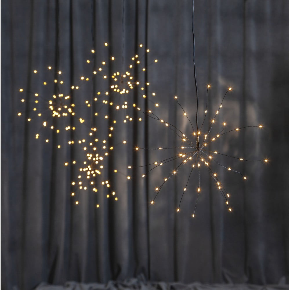 Poza Decoratiune luminoasa cu LED suspendata Star Trading Hanging Firework Dark Warm, ø 26 cm