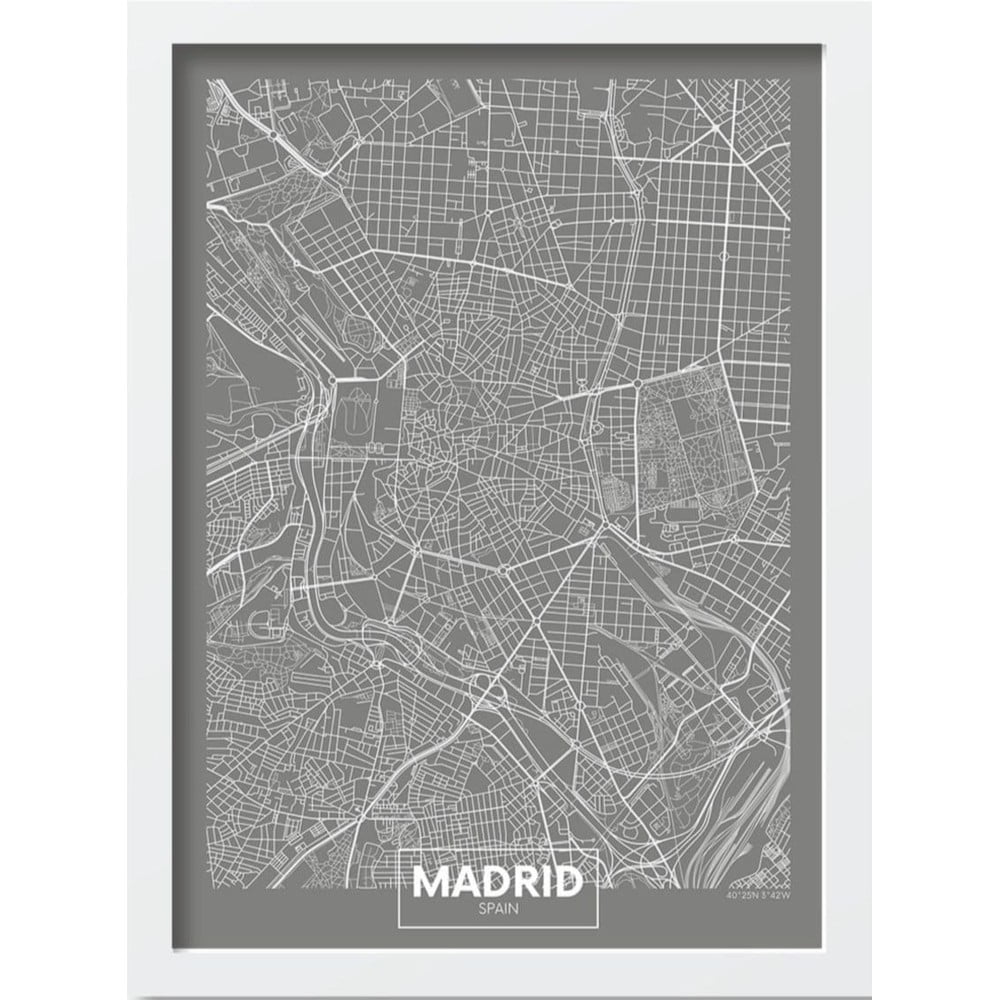 Tablou 40x55 cm Madrid – Wallity