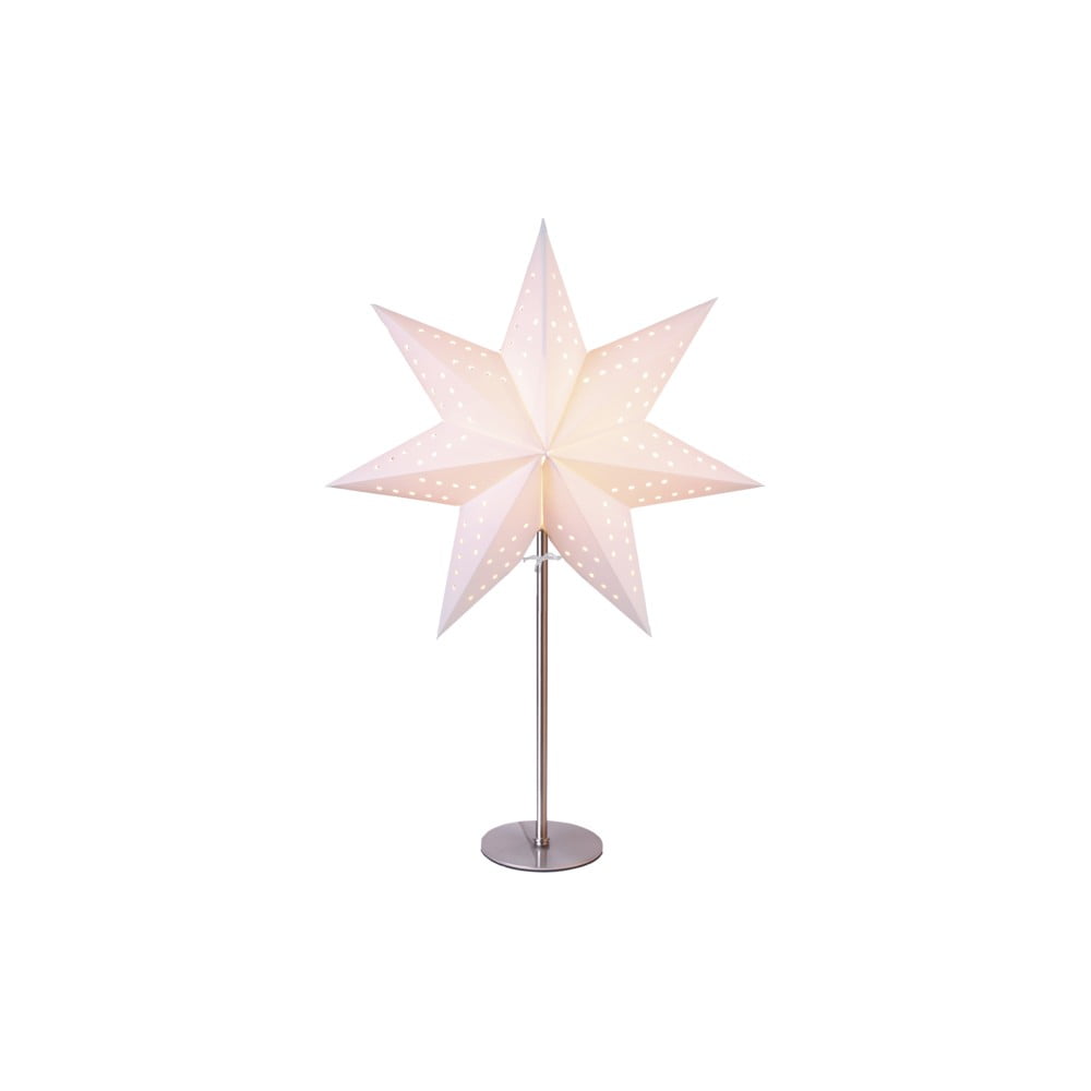 Decoratiune luminoasa Star Trading Bobo, inaltime 51 cm, alb