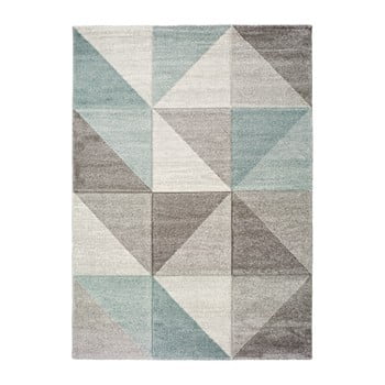 Covor universal retudo naia, 60 x 120 cm, gri-albastru