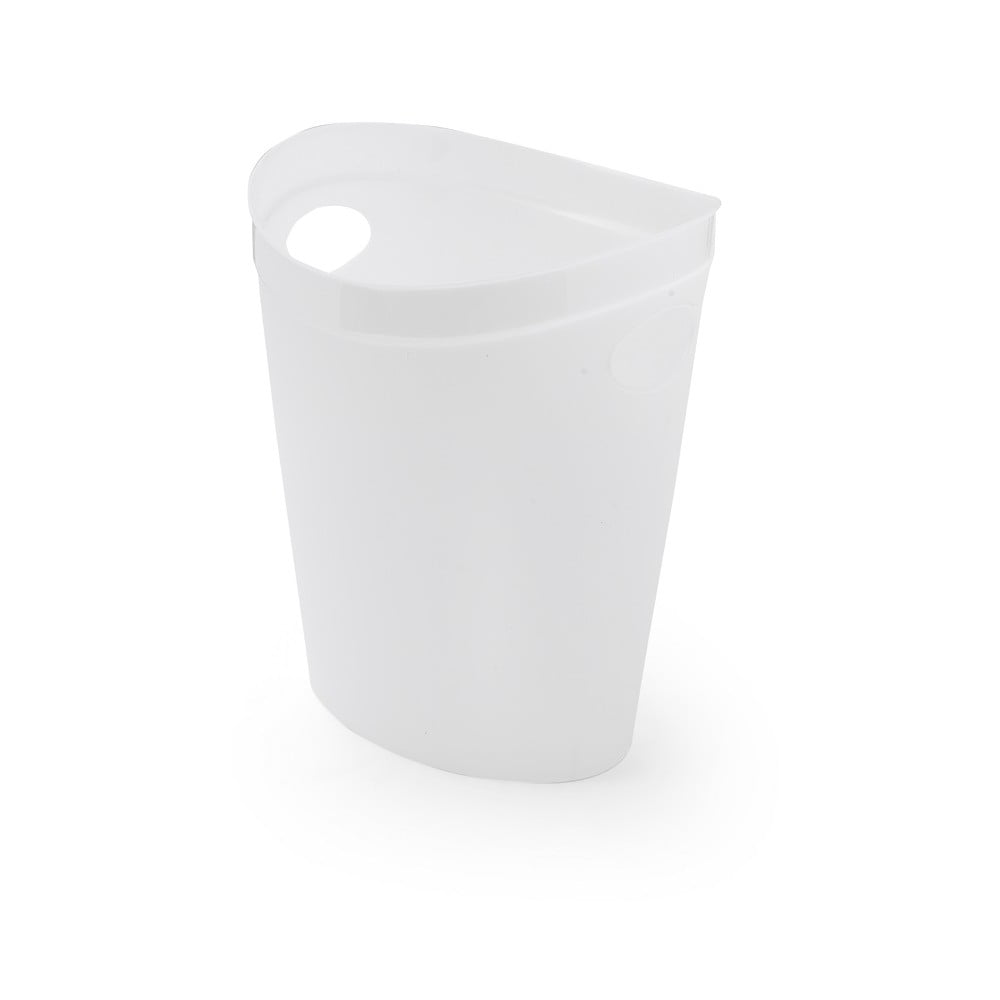 Coș de gunoi pentru hârtie Addis Flexi, 27 x 26 x 34 cm, alb