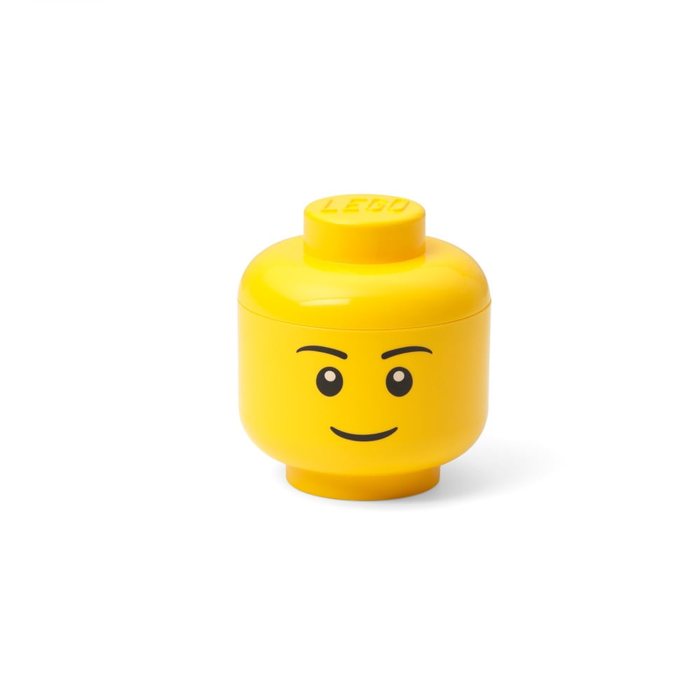 Cutie de depozitare în formă de figurină LEGO® Boy, 10,5 x 10,6 x 12 cm bonami.ro