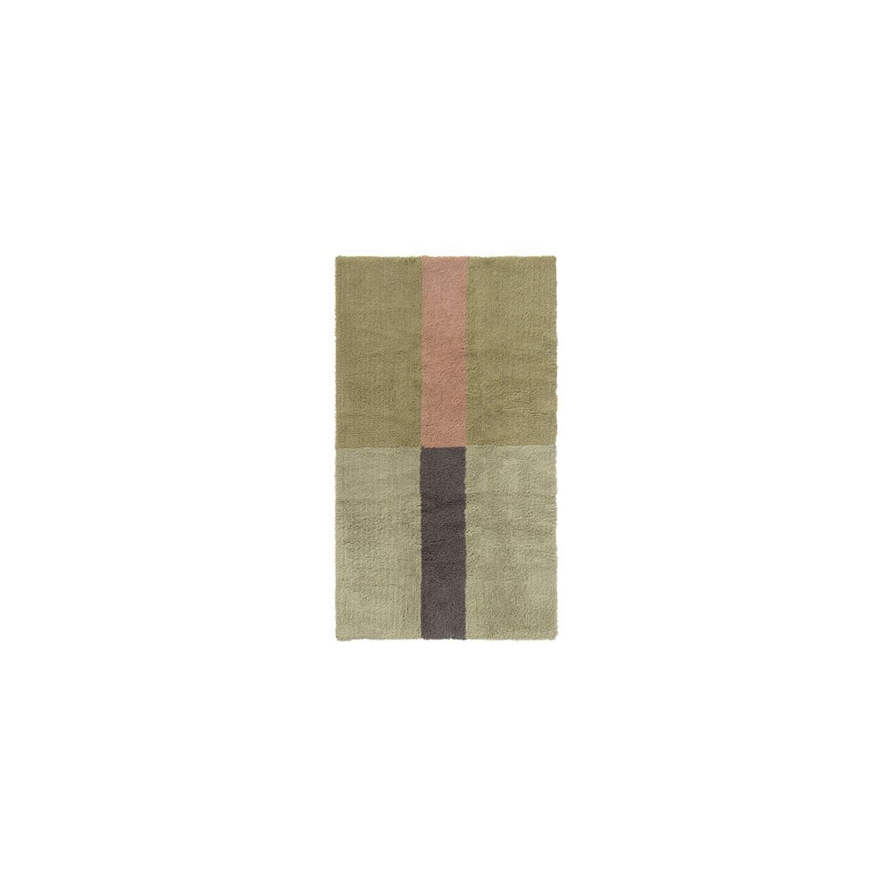 Covor țesut manual din lână 80x140 cm Chroma Dusty Pink – Lorena Canals