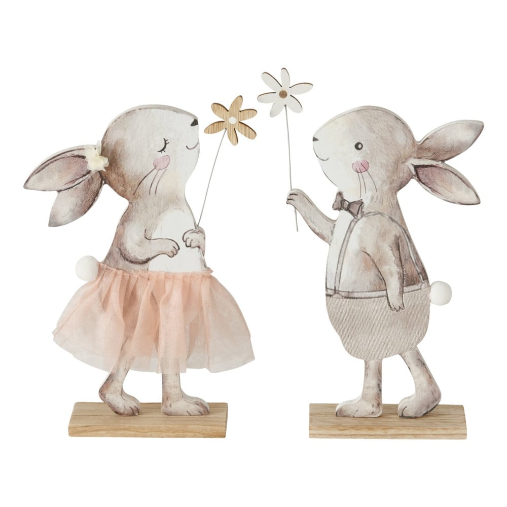 Set 2 decorațiuni cu model de paște boltze figa