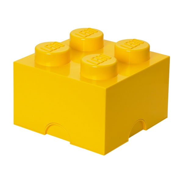 Cutie depozitare LEGO®, galben