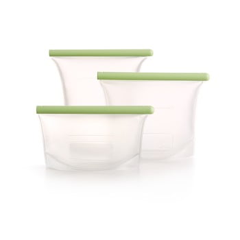 Set 3 pungi pentru alimente lékué reusable