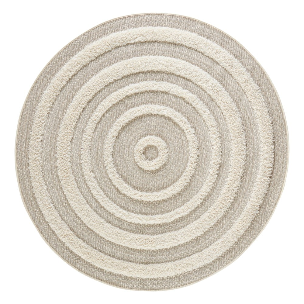 Covor Mint Rugs Handira Circle, ⌀ 160 cm, crem ⌀ imagine noua