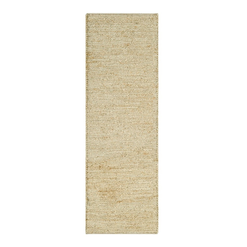 Covor tip traversă bej handmade din iută 66x200 cm Soumak – Asiatic Carpets