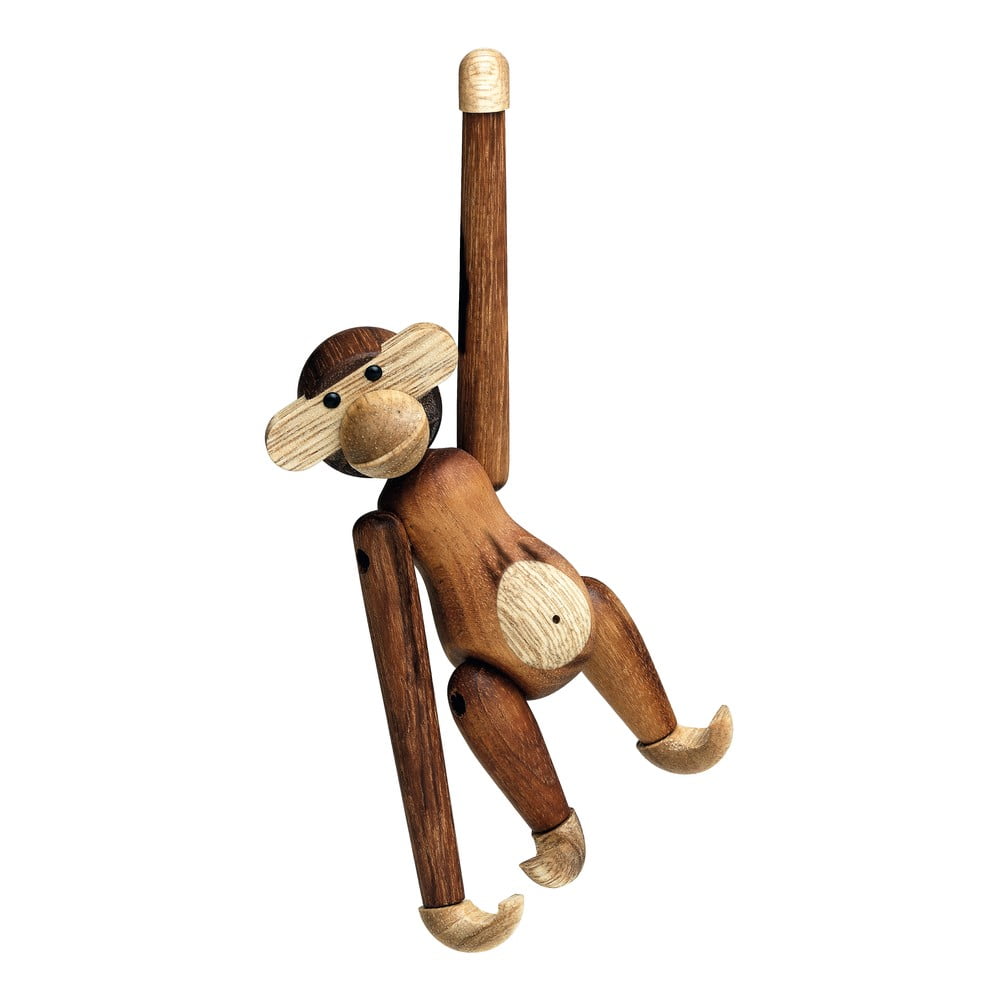 Statuetă din lemn masiv Kay Bojesen Denmark Monkey Teak bonami.ro imagine 2022