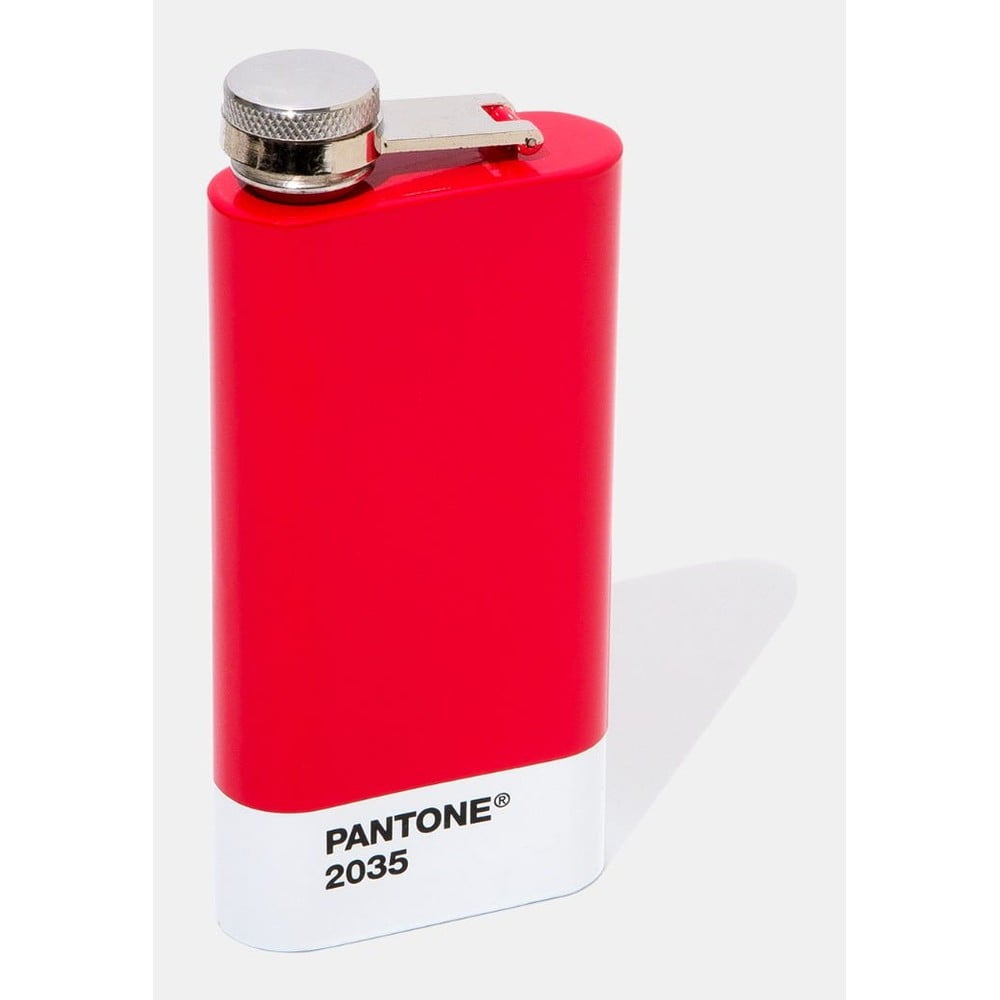 Sticlă de buzunar Pantone, 150 ml, roșu
