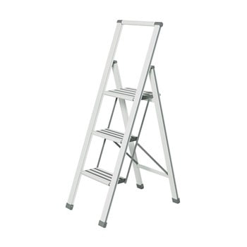 Scără pliantă Wenko Ladder Alu, înălțime 127 cm, alb
