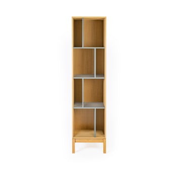 Bibliotecă cu rafturi gri woodman abbeywood