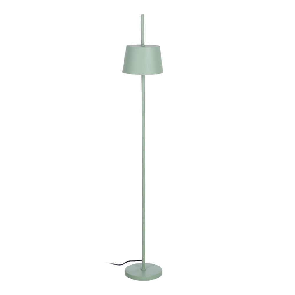 Lampadar verde mentă cu abajur din metal (înălțime 150 cm) – Ixia