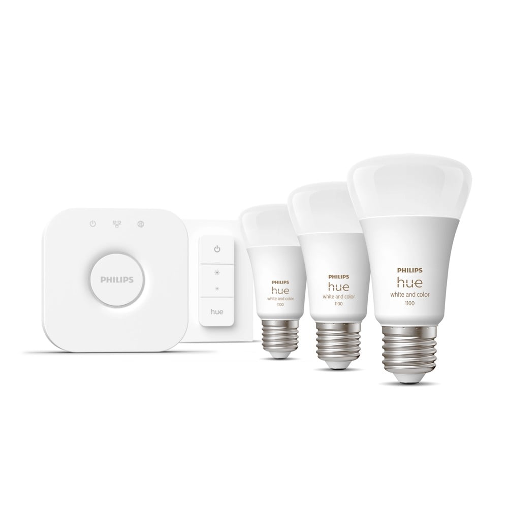 Kit start smart E27, 5 buc. 11 W White and color ambiance – Philips Hue