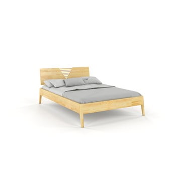 Pat din lemn de pin skandica visby wolomin, 160 x 200 cm, natural