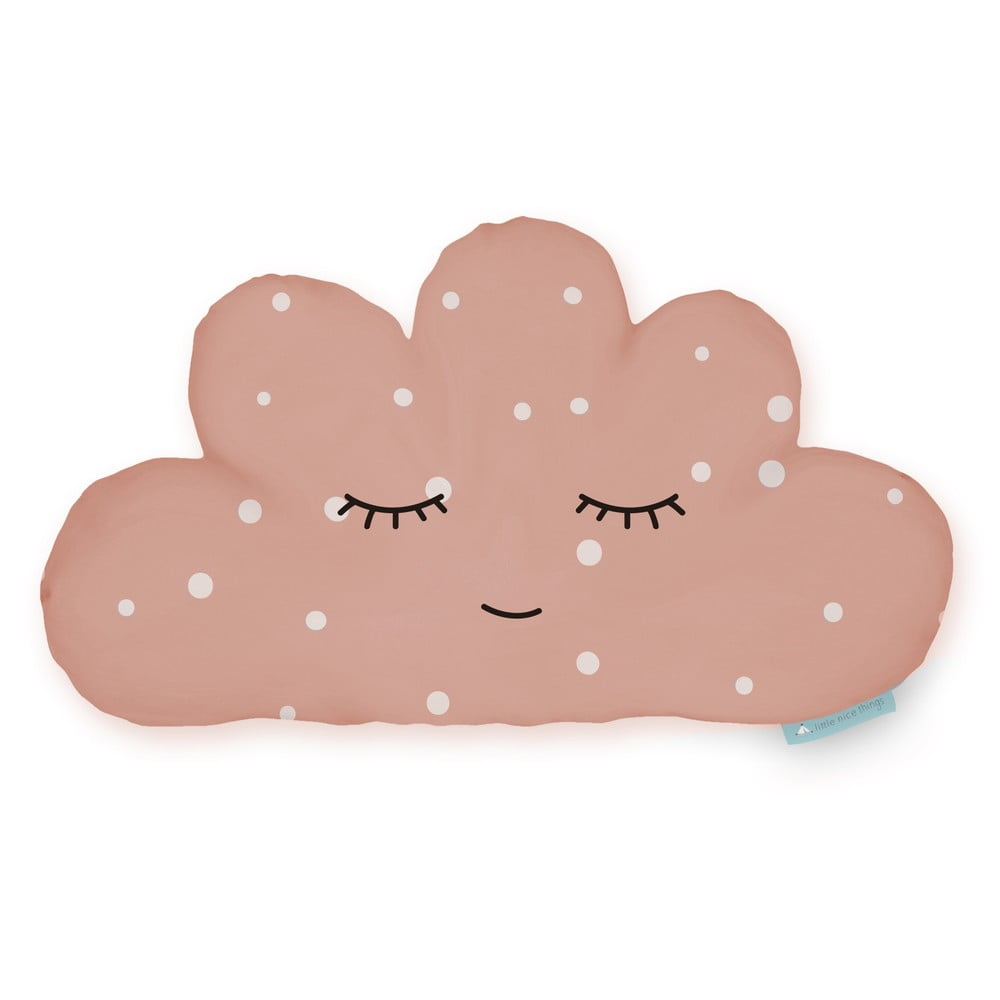 Pernă decorativă Little Nice Things Cloud, roz coral bonami.ro imagine 2022