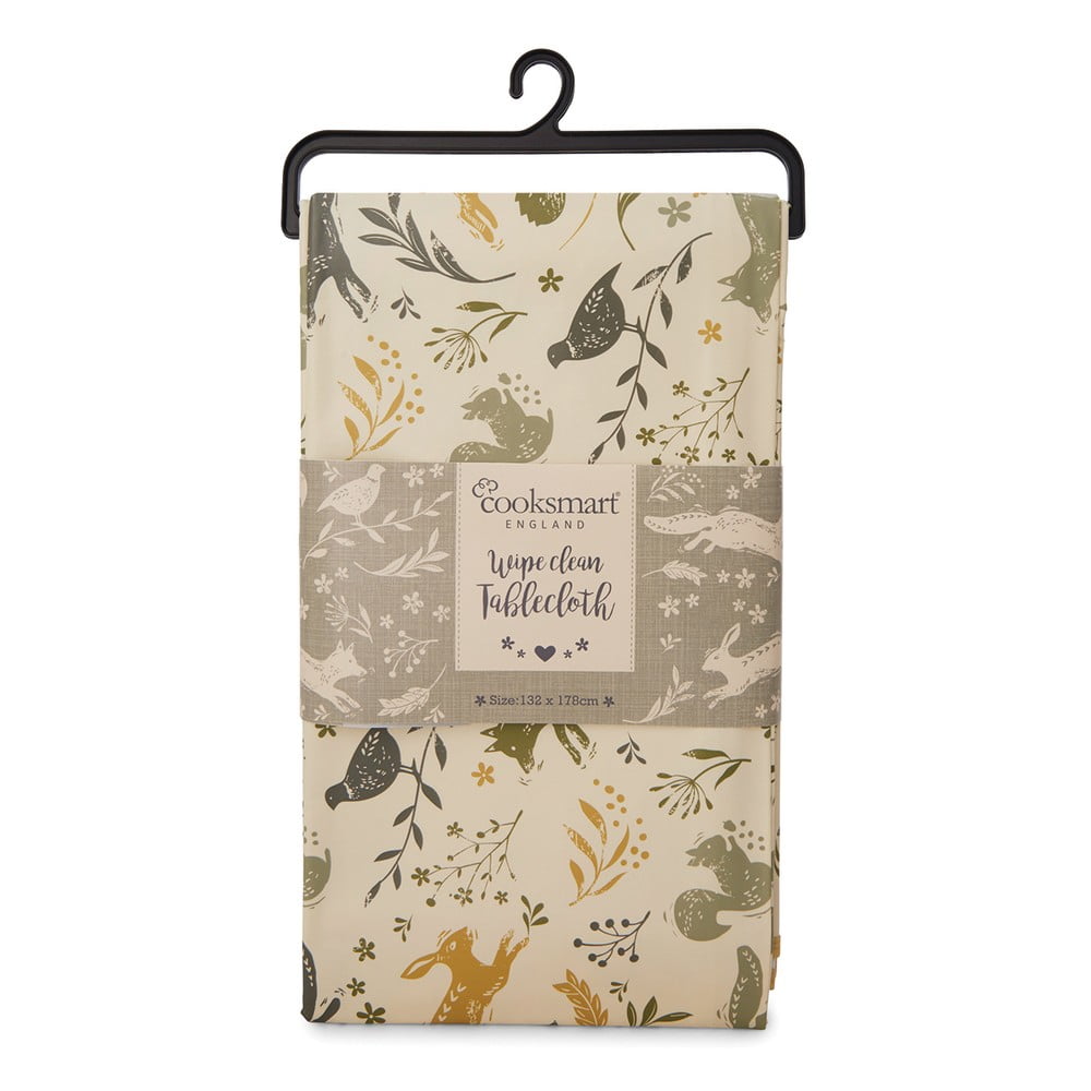 Față de masă cooksmart ® woodland, 178 x 132 cm