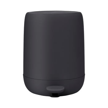 Coș de gunoi cu pedală blomus puro, 5 l, negru