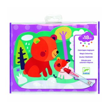 Carte de colorat djeco forest
