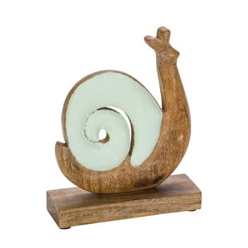 Decorațiune din lemn pentru paște ego dekor snail, verde