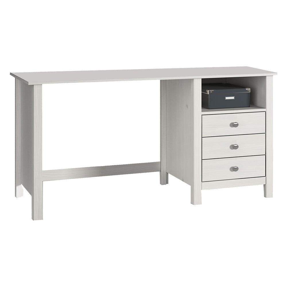 Birou din lemn de pin 54×120 cm Berna – Marckeric 54x120 imagine reduceri 2022