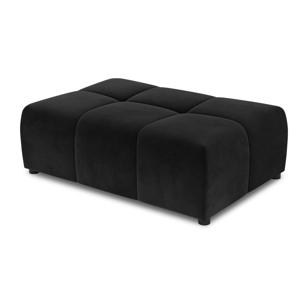 Modul pentru canapea negru cu tapițerie din catifea Rome Velvet – Cosmopolitan Design bonami.ro imagine noua somnexpo.ro