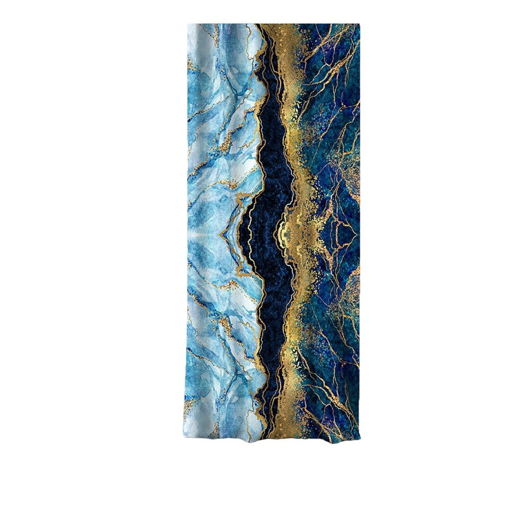  Draperie albastră-aurie 140x260 cm – Mila Home 