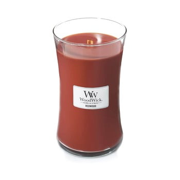 Lumânare parfumată woodwick lemn de santal, 110 ore