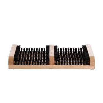 Curățător din lemn pentru pantofi esschert design duo, 36 x 26,4 cm