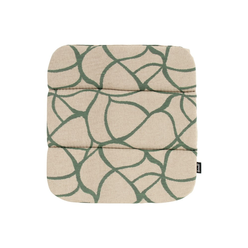 Pernă pentru scaun de grădină hartman pearl, 43 x 40 cm, bej - verde