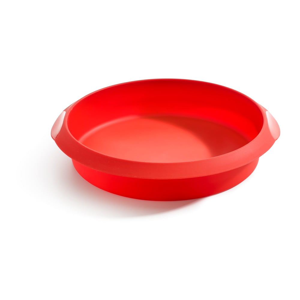Formă din silicon pentru copt Lékué, ⌀ 24 cm, roșu bonami.ro