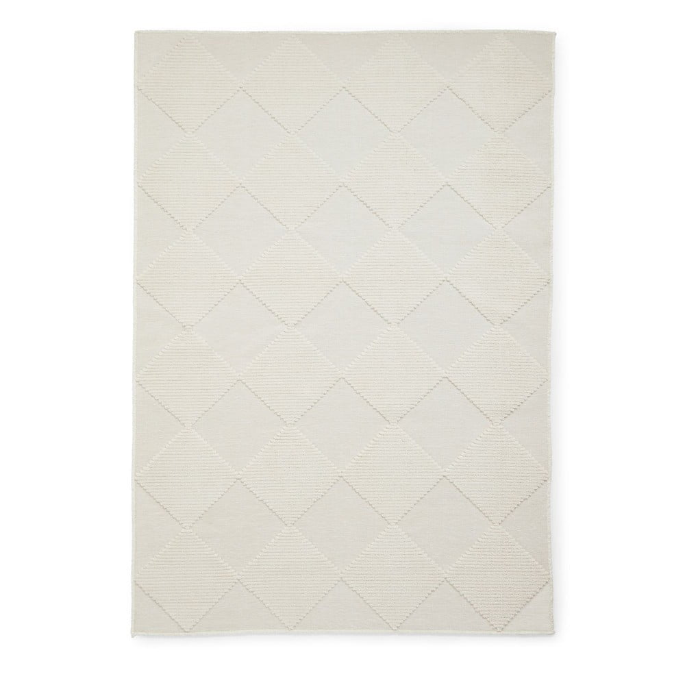 Covor crem lavabil 120x170 cm Lyna Cream – Think Rugs