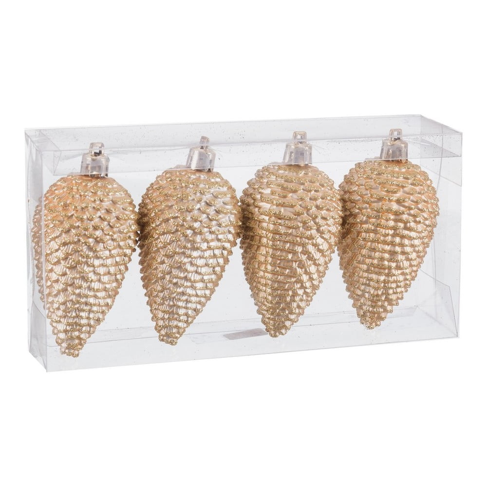 Ornamente de Crăciun 4 buc. ø 5 cm Cone – Casa Selección