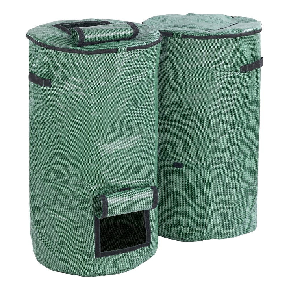 Coș pentru compost verde 2 buc. 125 l – Maximex