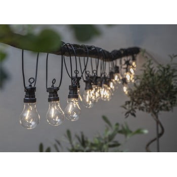 Șirag luminos pentru exterior cu LED Best Season Circus Filament, 20 becuri