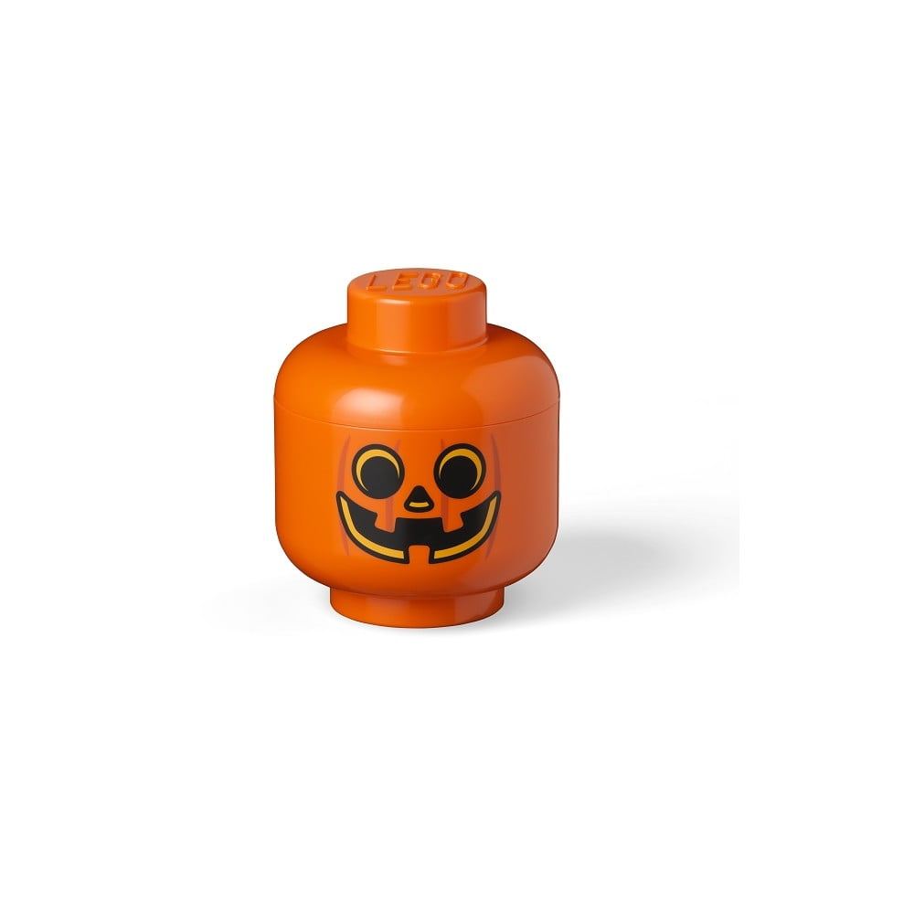Cutie de depozitare LEGO® Pumpkin, ø 16 cm, portocaliu bonami.ro imagine 2022