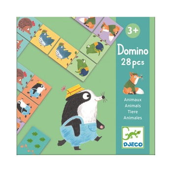 Domino pentru copii djeco animals