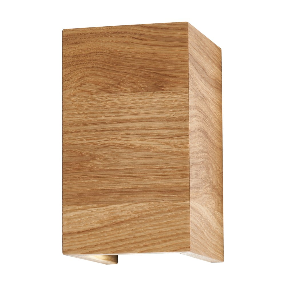 Aplică de perete în culoare naturală Shine-wood – Fischer & Honsel