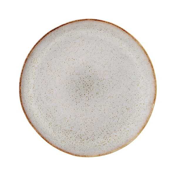 Farfurie de desert din gresie ceramică Bloomingville Sandrine, ø 22 cm, gri