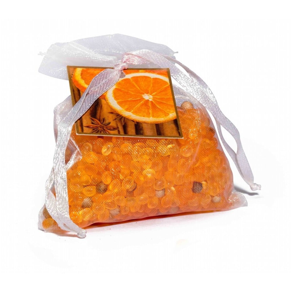 Săculeț parfumat din organza cu aromă de portocale și scorțișoară Boles d´olor Organza Naranja y Canela