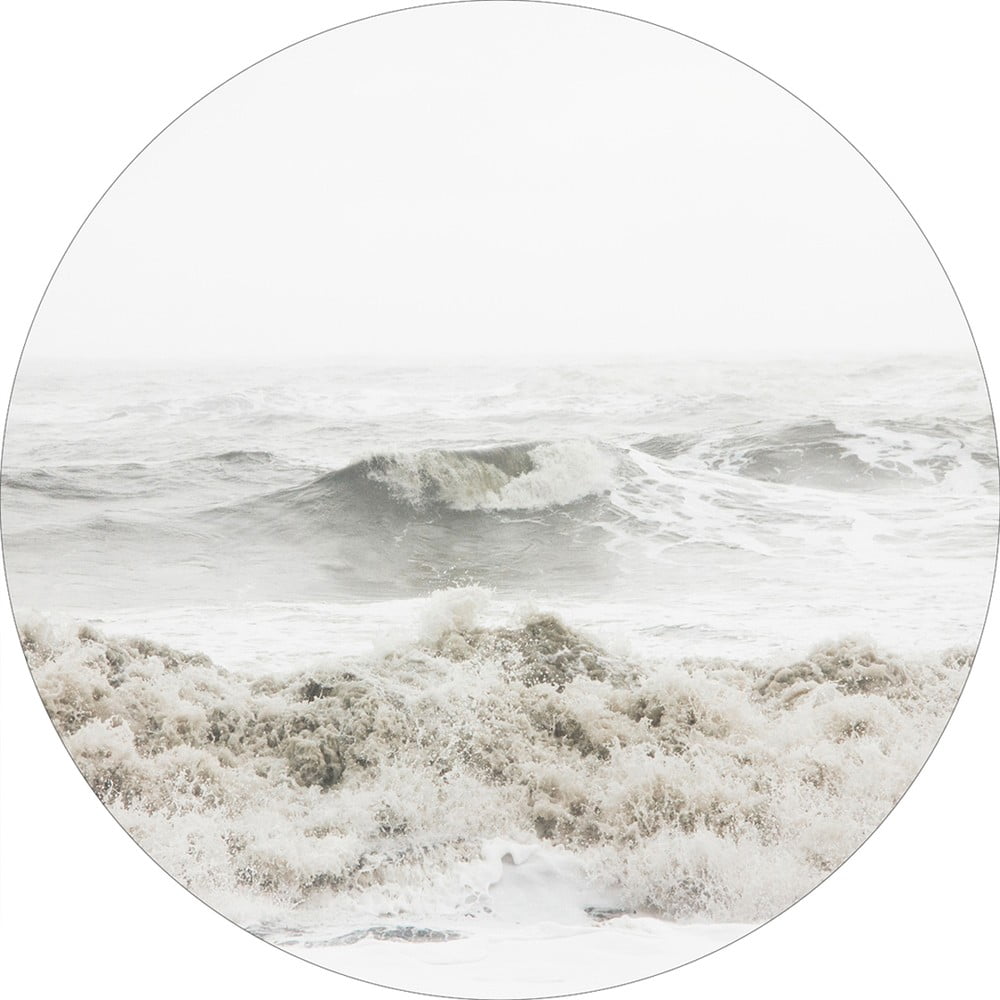 Tablou 70x70 cm Breaking Waves – Malerifabrikken