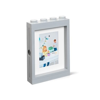 Ramă foto lego®, 19,3 x 4,7 cm, gri