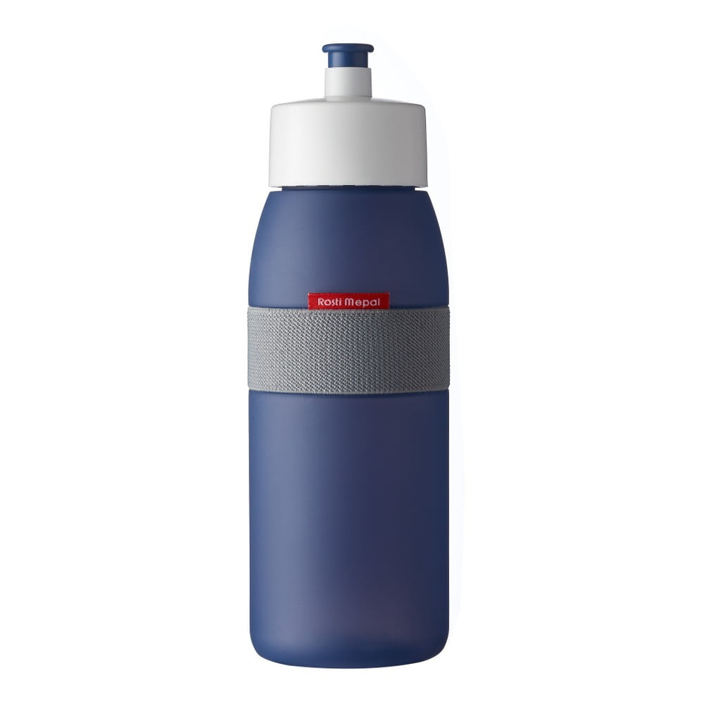 Sticlă pentru apă Rosti Mepal Ellipse Sports, 500 ml, albastru închis