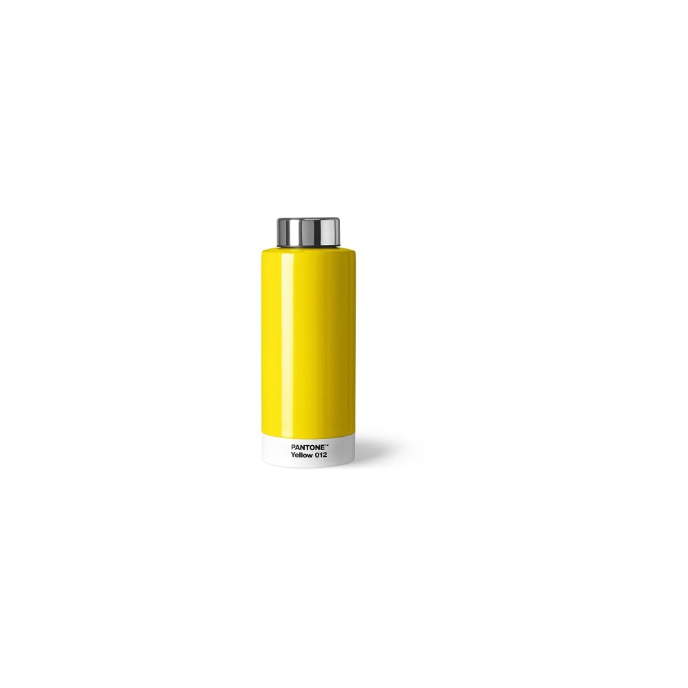 Sticlă galbenă de călătorie din oțel inoxidabil 630 ml Yellow 012 – Pantone 